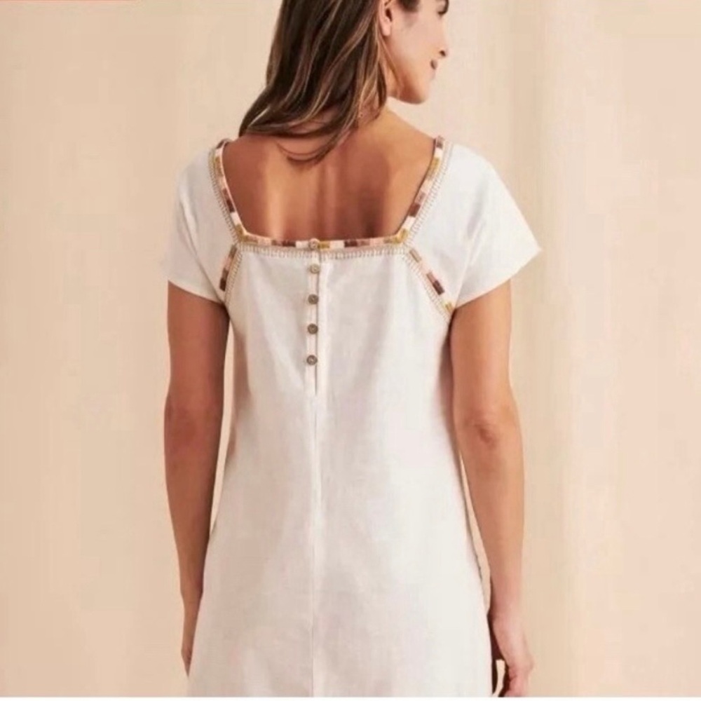 Faherty Linen Dress Women’s Size Small